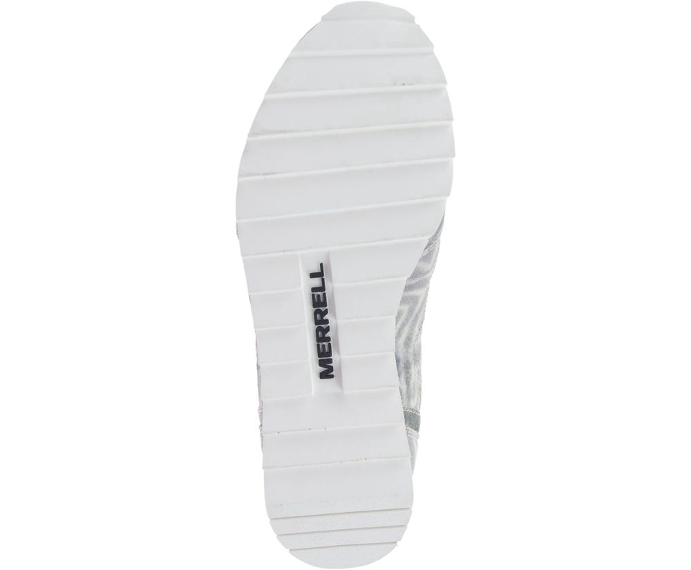 Merrell Sneakers White/Black - Alpine Tie Dye Suede - Womens 93INAWXPR